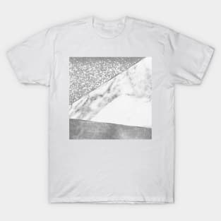 Silver jazz marble T-Shirt